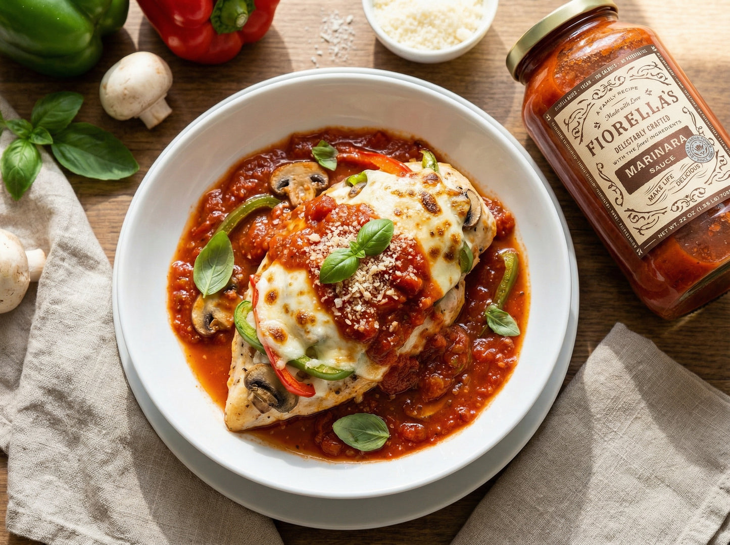 Baked Chicken Melt